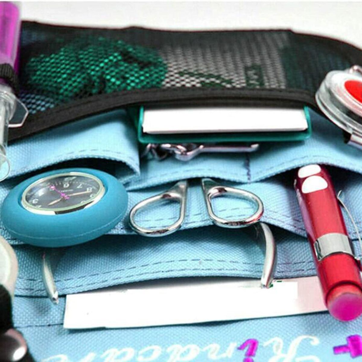 Nurse Nursing Waist Bag Pouch Fanny Pack Nursing Belt Waist Bag Gray