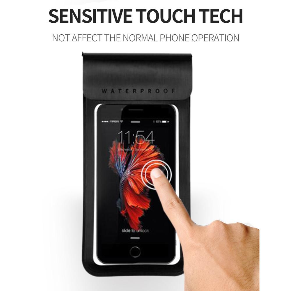 Waterproof Phone Case Cover Touchscreen Cellphone Dry Bag