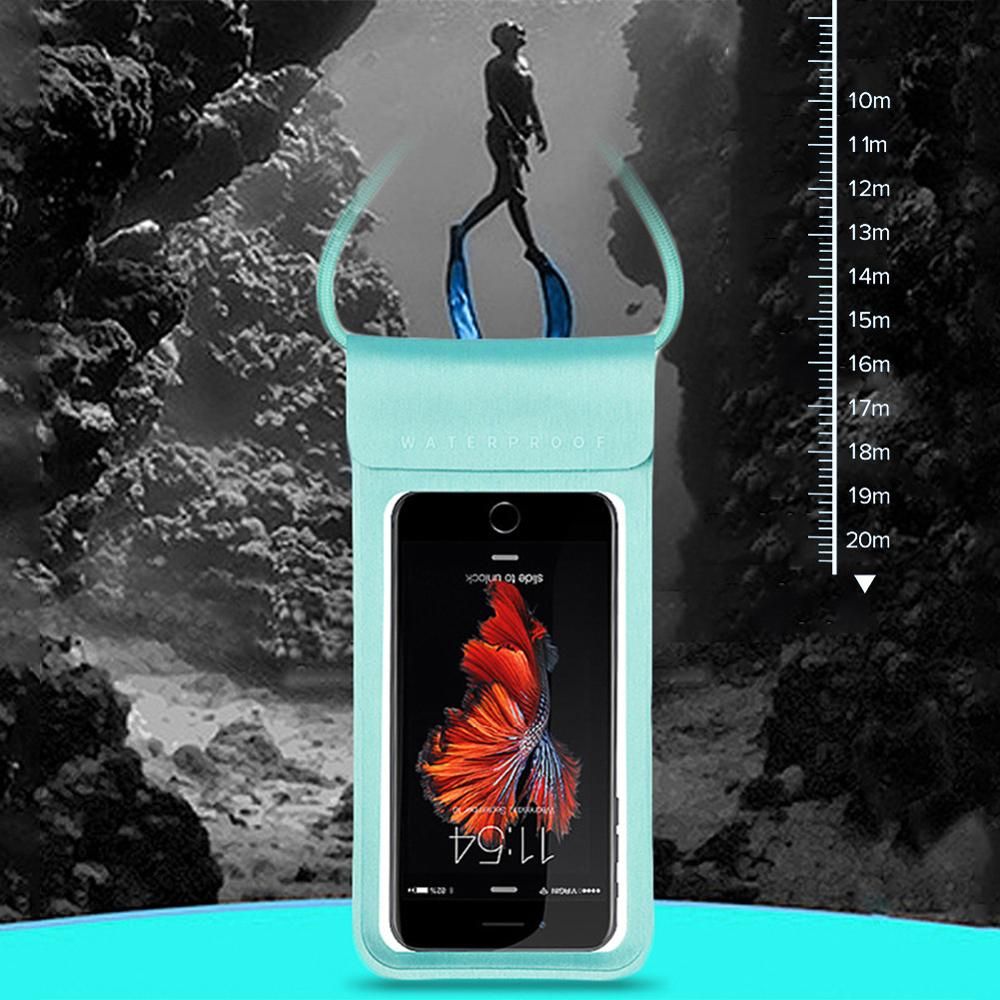 Waterproof Phone Case Cover Touchscreen Cellphone Dry Bag