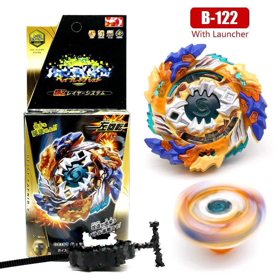 Brand Beyblade Burst B127 B128 B89 Fafnir CHO-Z VALKYRIE.Z.Ev With Launcher Beyblade Beyblade Top Nner Toy For Children-B122