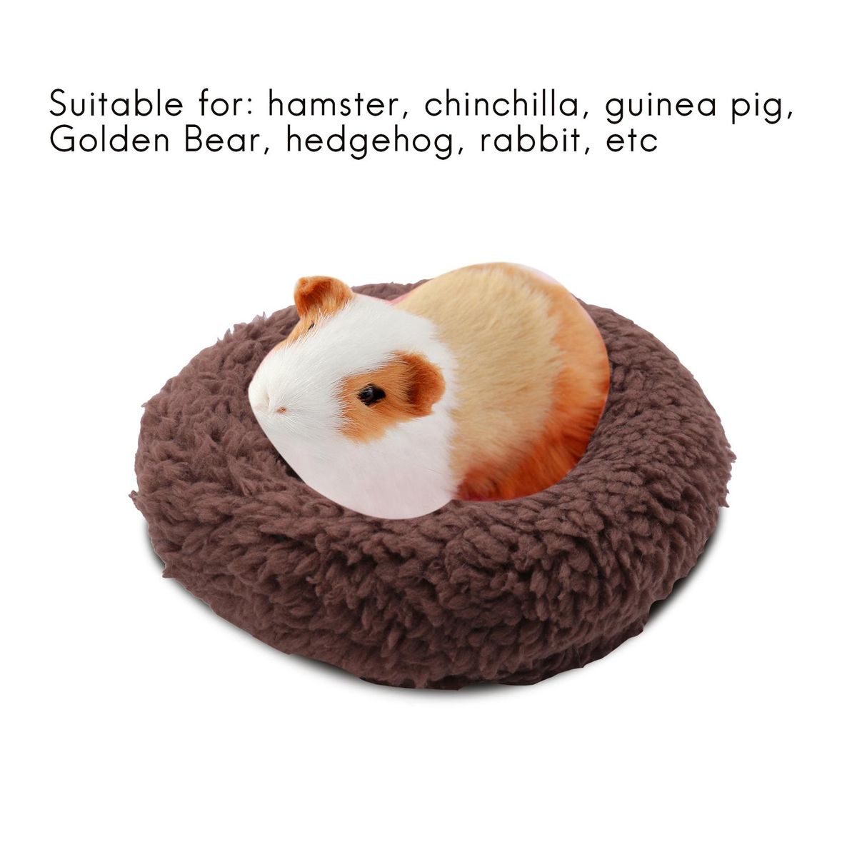 10 Pieces Hamster Pad Fleece Warm Pet Cotton Nest Pad