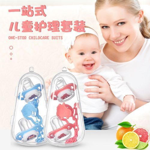 2pcs Baby Fruit Feeder/teether Pacifier