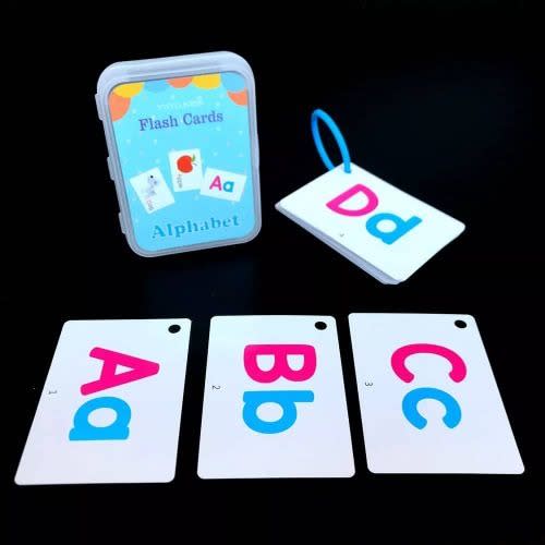 Kids Montessori Early Learning Flash Cards Cognition - Alphabets