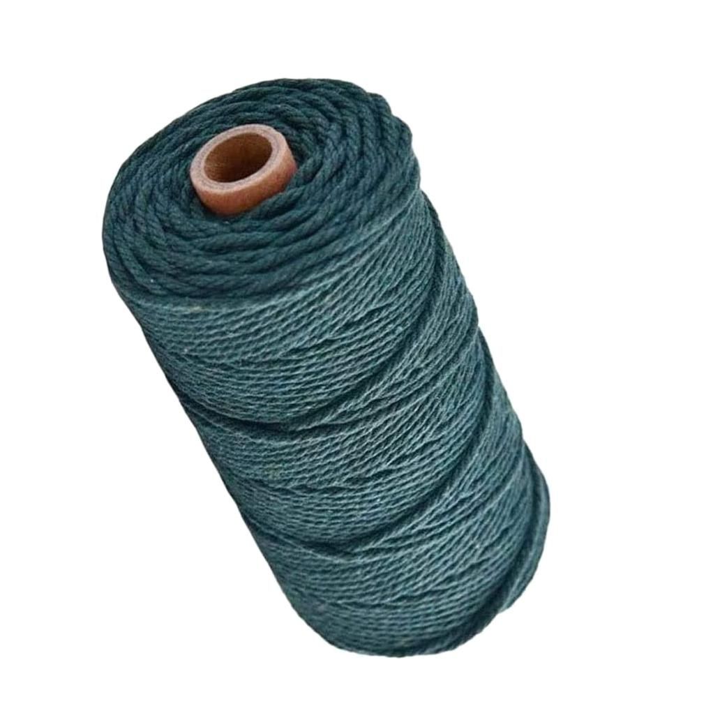 Macrame Cord 3mm Cotton Rope Lace String Lace Flower Pitch Supplies DIY Natural Yarn Lace Rope Suitable for Wall Craft B