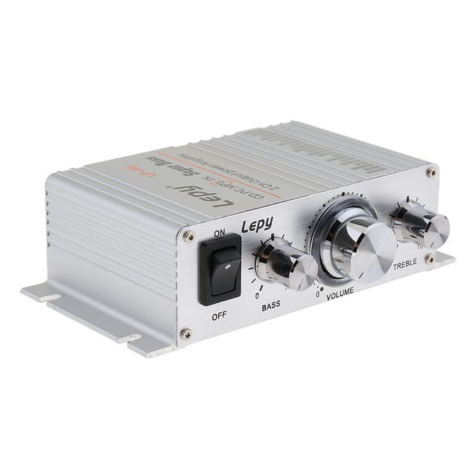DC 12V 2x15W Class-D Mini Hi-Fi Digital Stereo Audio Amplifier 3.5mm