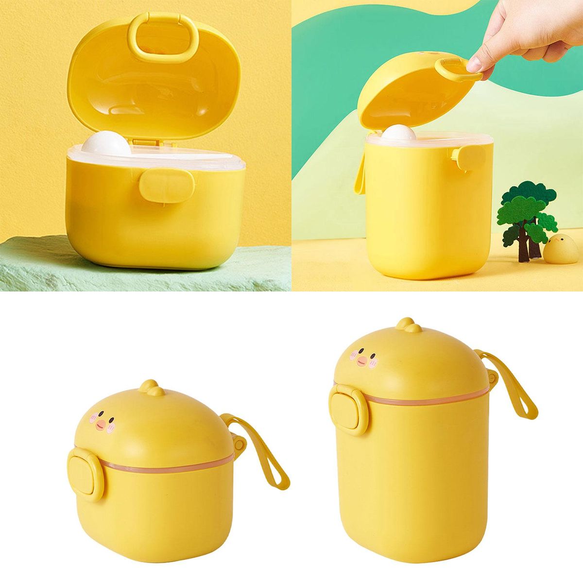 Baby Milk Powder Dispenser Travel Storage Small