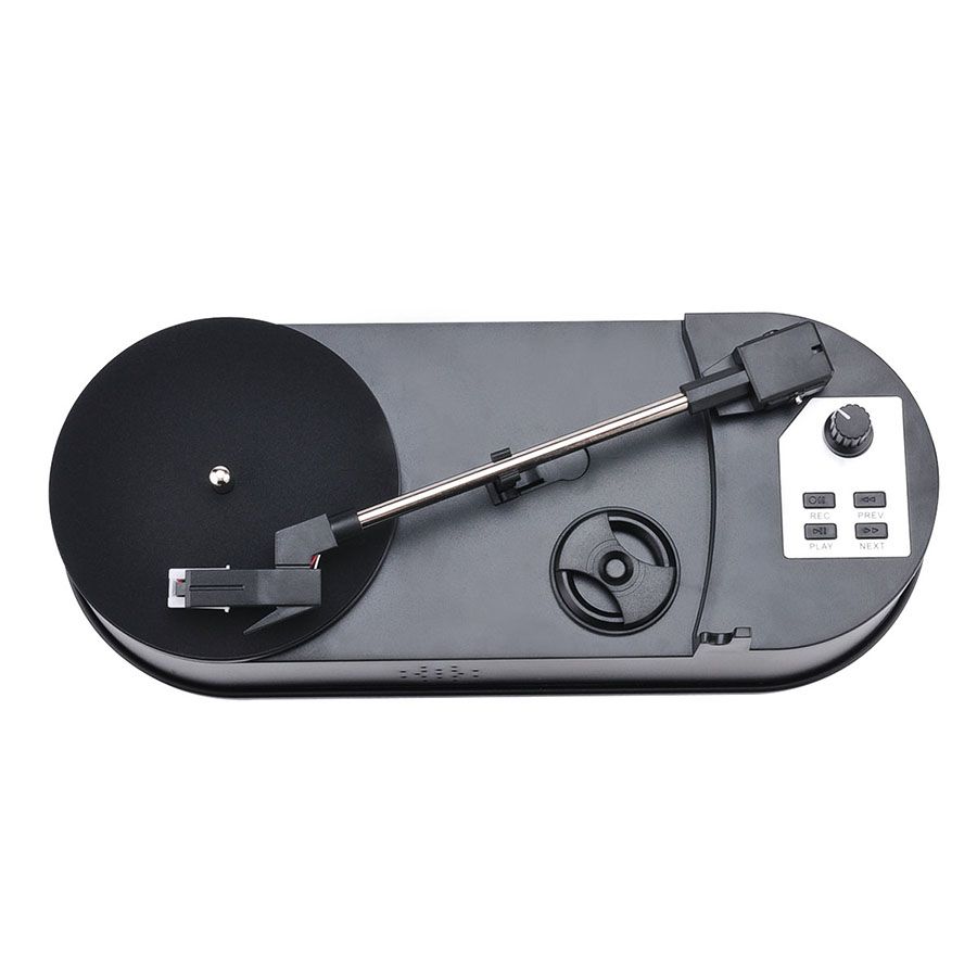 Est Portable Mini Vinyl Turntable Audio Player Vinyl Turntable To MP3/WAV/CD Converter 45PRM/30PRM CD Player With Speaker