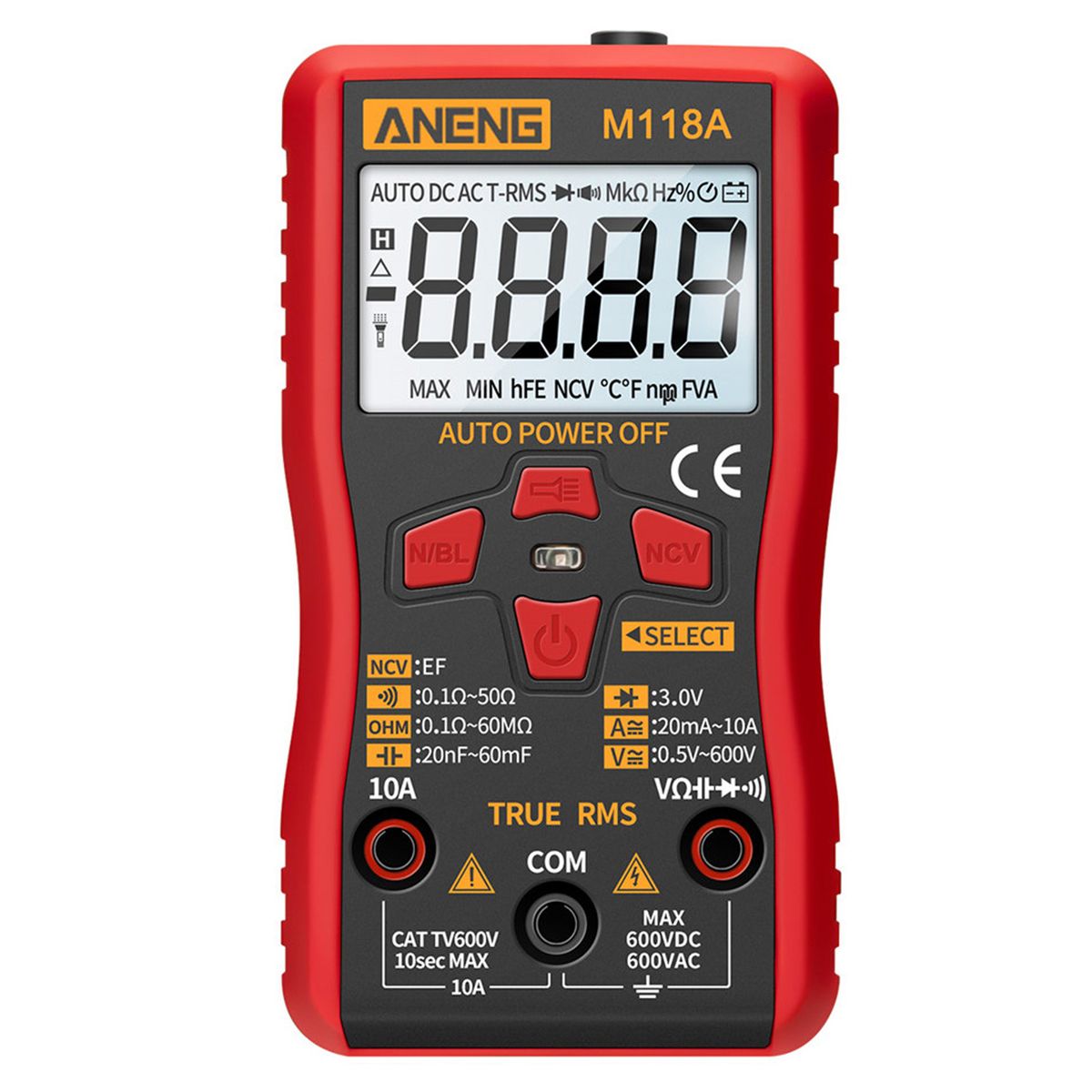 M118A Auto Ranging Digital Multimeter High-Accuracy