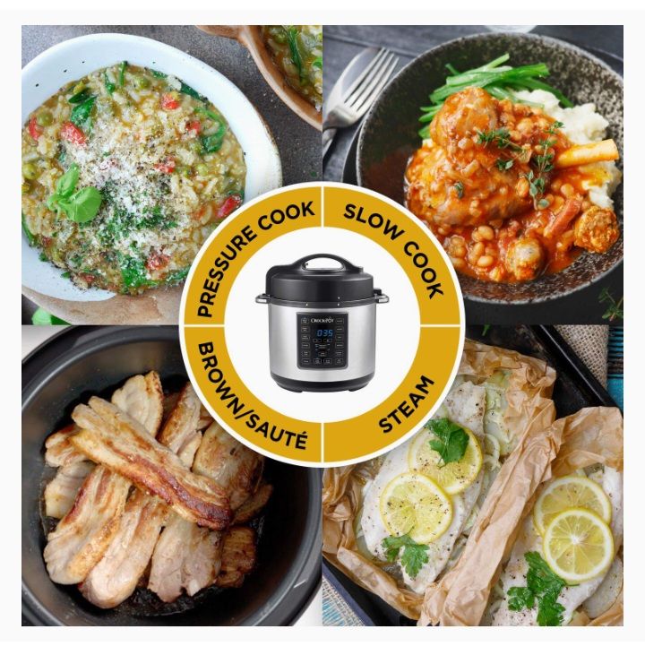 Express 12-in-1 Digital Pressure Cooker - 1000W