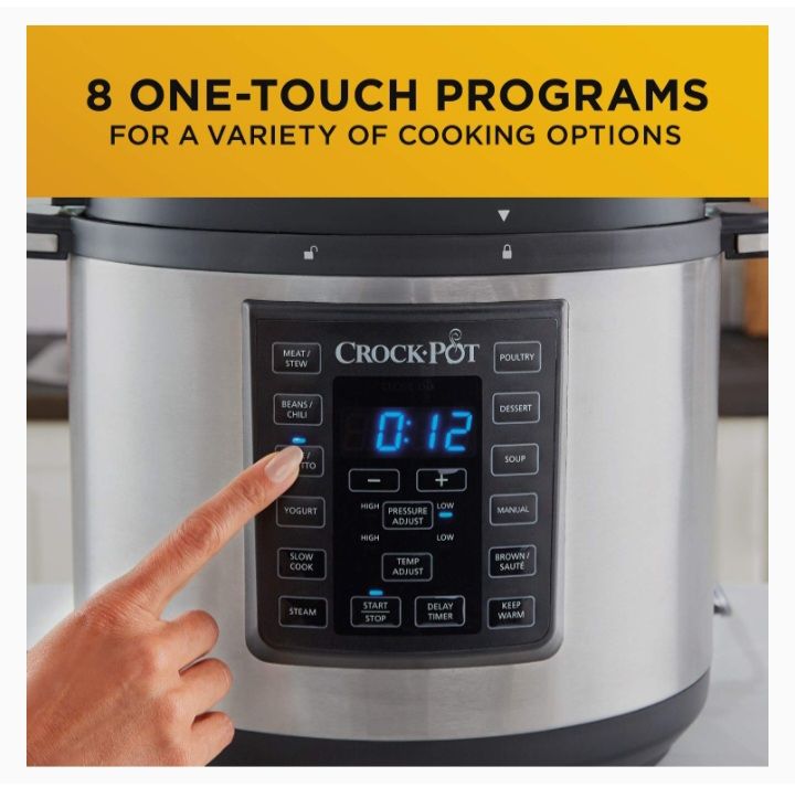 Express 12-in-1 Digital Pressure Cooker - 1000W