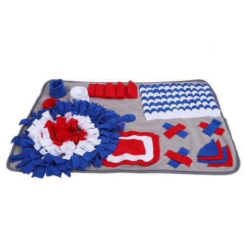 Dog Feeding Mat Pet Activity Mat Pet Snuffle Mat Foldable For Boredom For Training