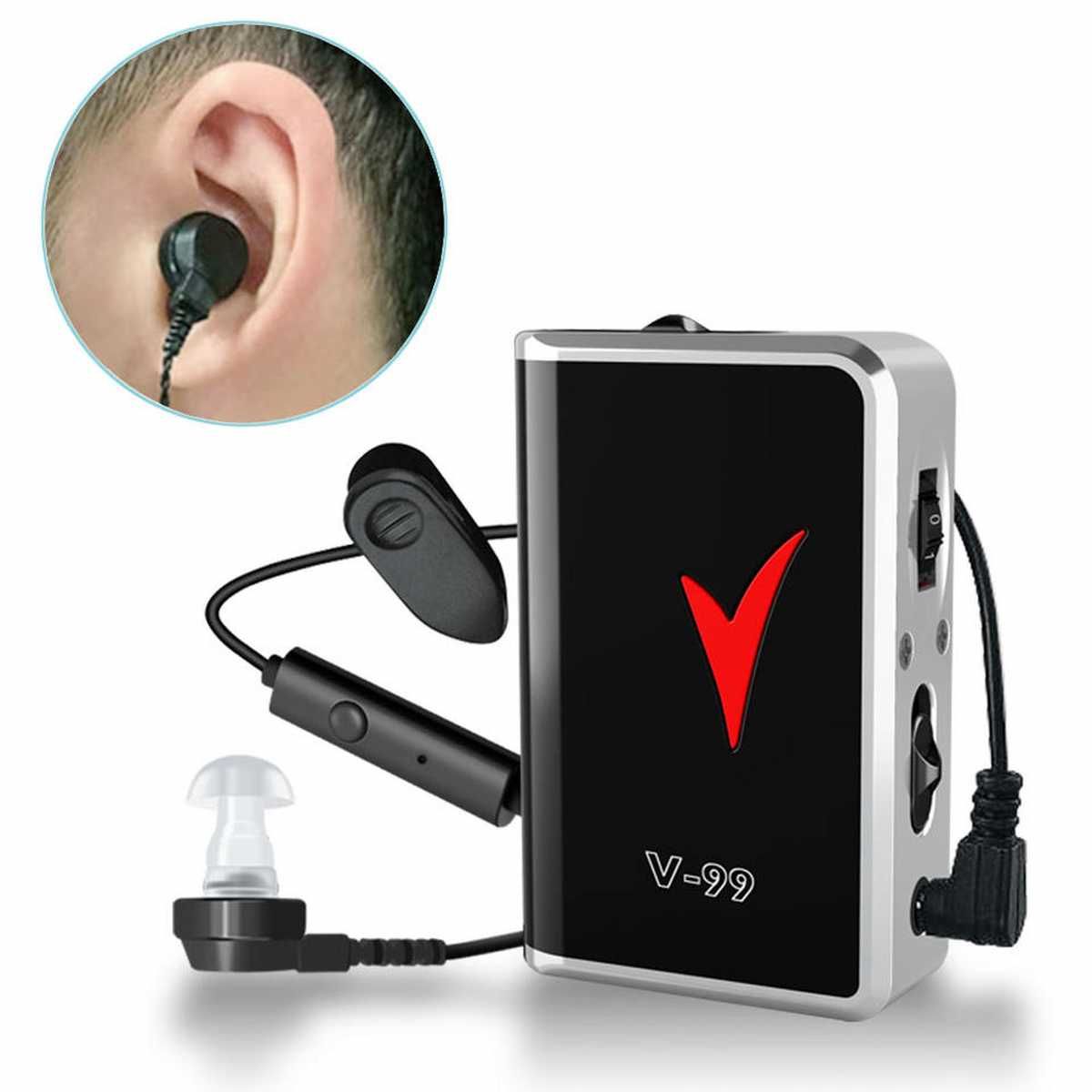 V-99 POCKET HEARING AID SOUND AMPLIFIER