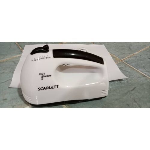 7 Speed Dough Egg Cake Beater Hook Hand Blender Mixer Bitter