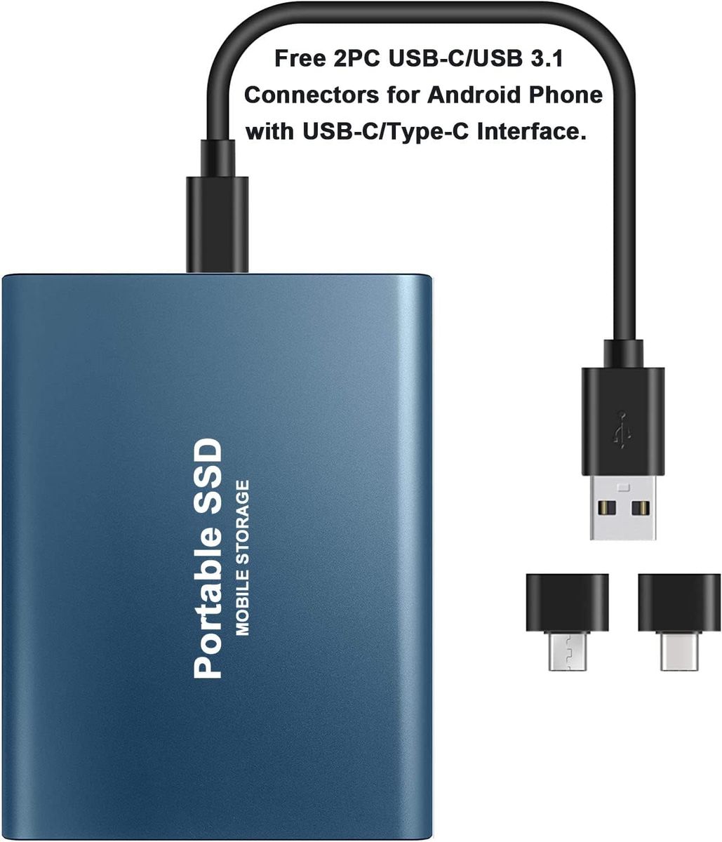 4TB Hard Drive Storage - SSD External Hard Drive