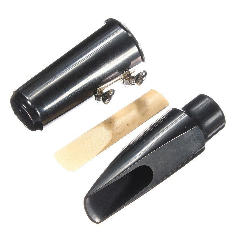 Saxophone Mouthpiece Ligature Reed Cap Kit Set Accessory For Alto Sax Saxophone