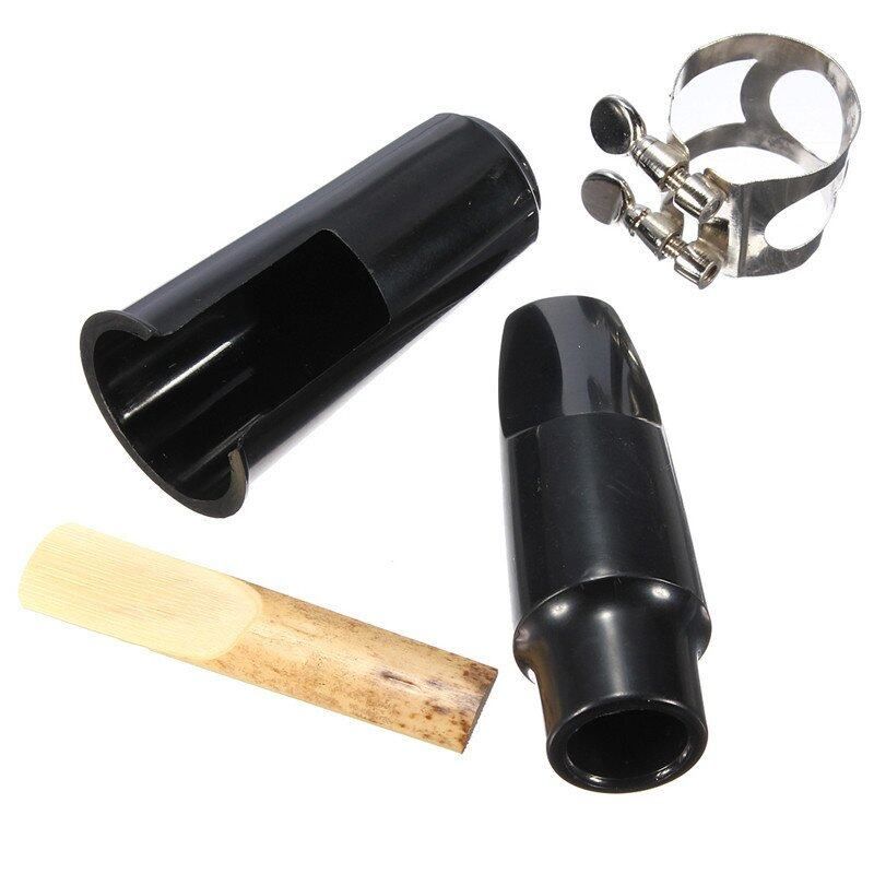 Saxophone Mouthpiece Ligature Reed Cap Kit Set Accessory For Alto Sax Saxophone