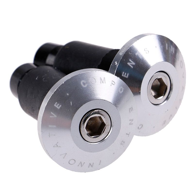Hot End Weight Handlebar Grips Cap Anti Vibration Silder Plu Motorcycle Handle Bar