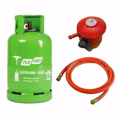 12.5Kg Gas Cylinder + Regulator + 3yrds Gas Hose