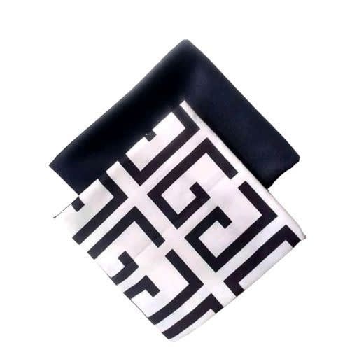 Plain And Pattern Material - 2 Yards Each