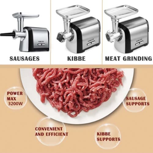 Meat Mincer & Grinder - 3200W - 220V
