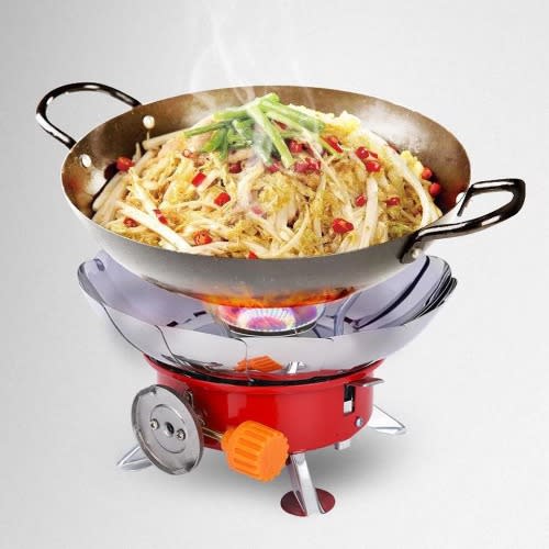 Windproof Auto Ignition Foldable Gas Cooker
