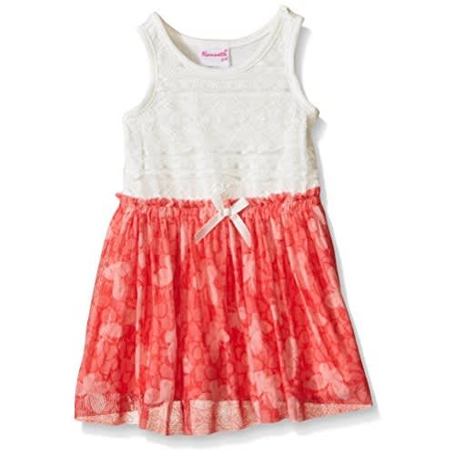 Lace Bodice With Chiffon Skirt