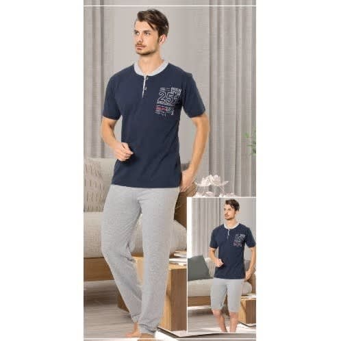 3 Pieces Men's Pyjamas Wear