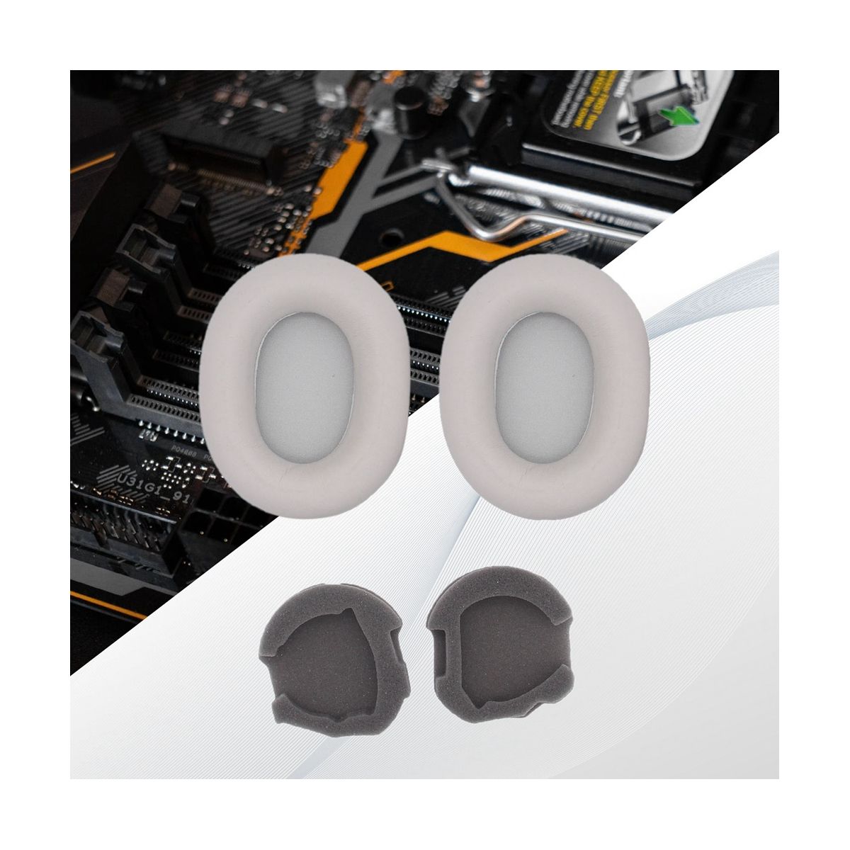 Headphone Covers for Sony WH-1000XM5 Headphone Easily Repd Brown