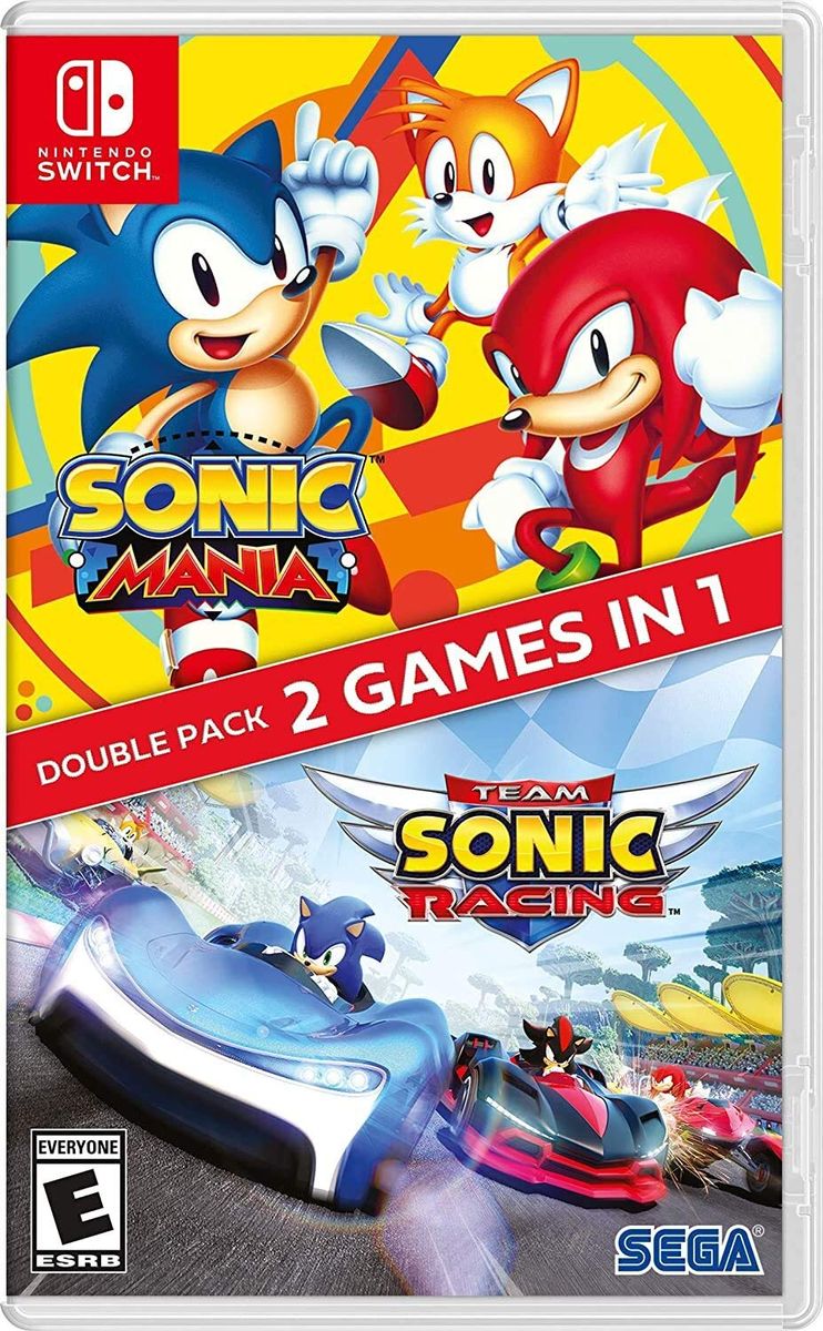 Sonicmania & Team Sonic Racing Double Pack (Nintendo Switch)
