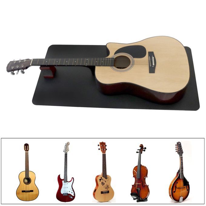 Guitar Work Mat Pad + Neck Rest Support Luthier Tool String Instrument