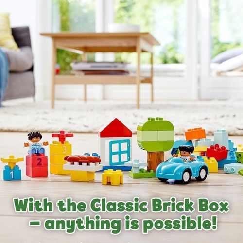 LEGO® DUPLO® Classic Brick Box 10913, For Toddlers, 65pcs