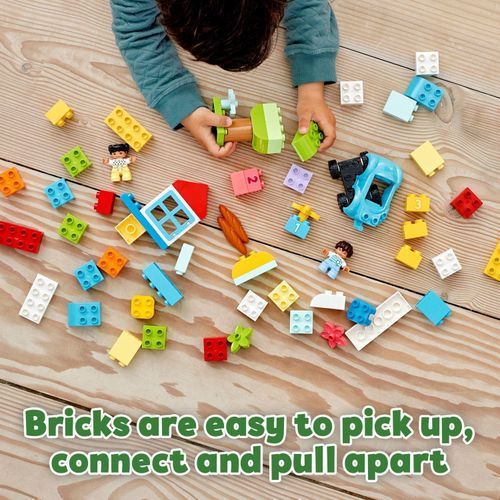 LEGO® DUPLO® Classic Brick Box 10913, For Toddlers, 65pcs