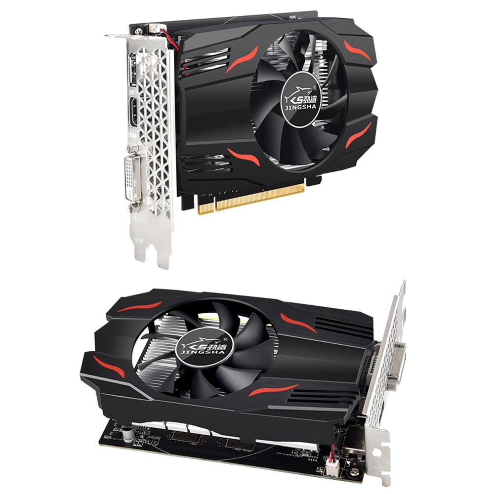 JINGSHA RX550 Graphics Card 4GB/GDDR5/128bit Memory 1365MHz