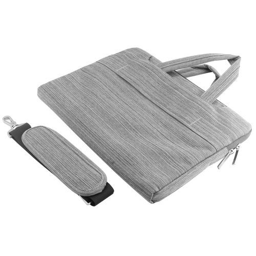 Zi Ered Soft Sleeve  Arry Bag  Ase Handbag For 13 In H Notebook Laptop-denim Gray