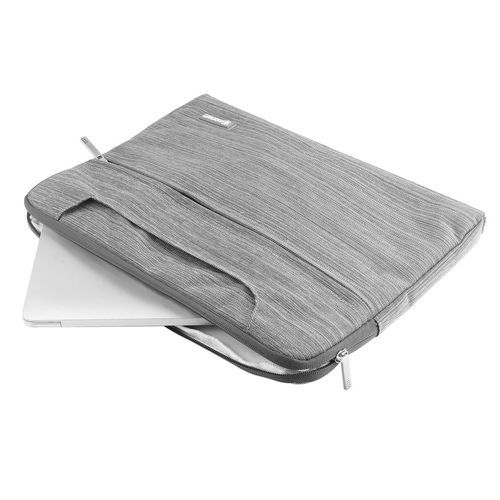 Zi Ered Soft Sleeve  Arry Bag  Ase Handbag For 13 In H Notebook Laptop-denim Gray