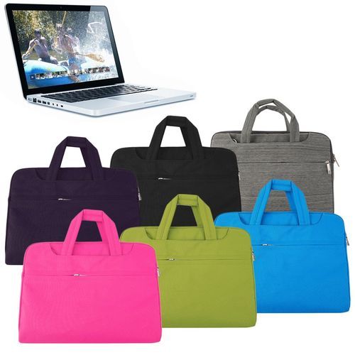 Zi Ered Soft Sleeve  Arry Bag  Ase Handbag For 13 In H Notebook Laptop-denim Gray