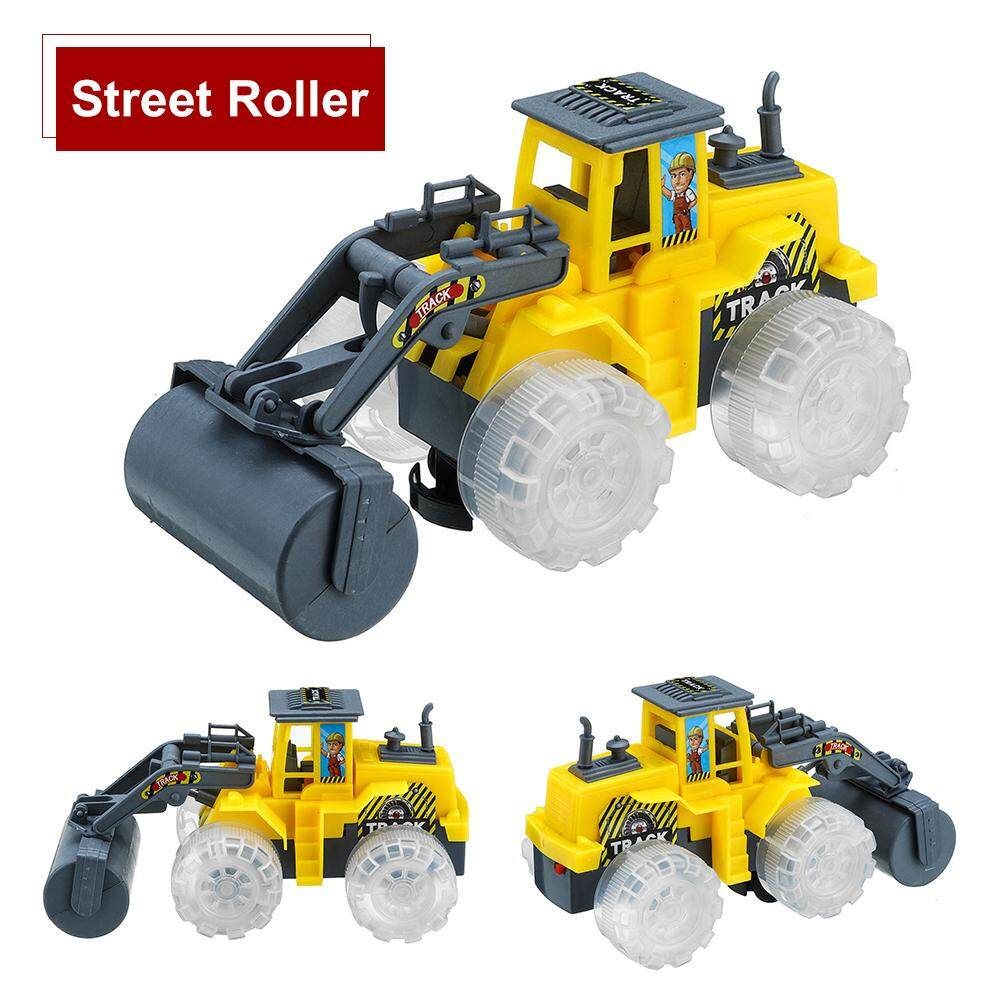 Electric Bulldozer Tractor Dozer Excavator Truck Crawler Digger Road Roller Car Aqua