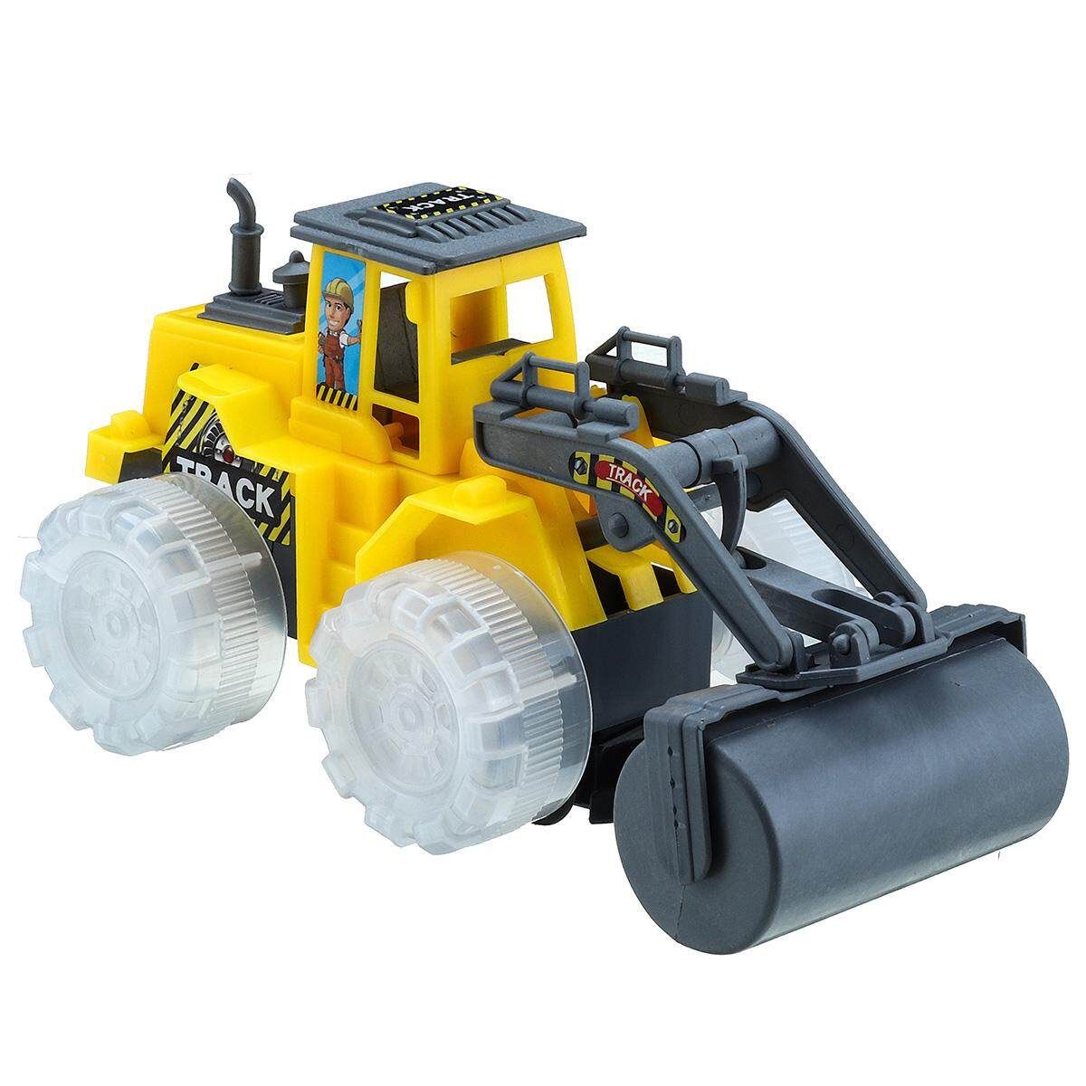 Electric Bulldozer Tractor Dozer Excavator Truck Crawler Digger Road Roller Car Aqua