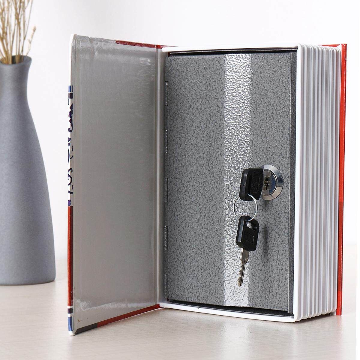 Dictionary Key Lock Book Money Cash Jewellery Secret Hidden Security Box