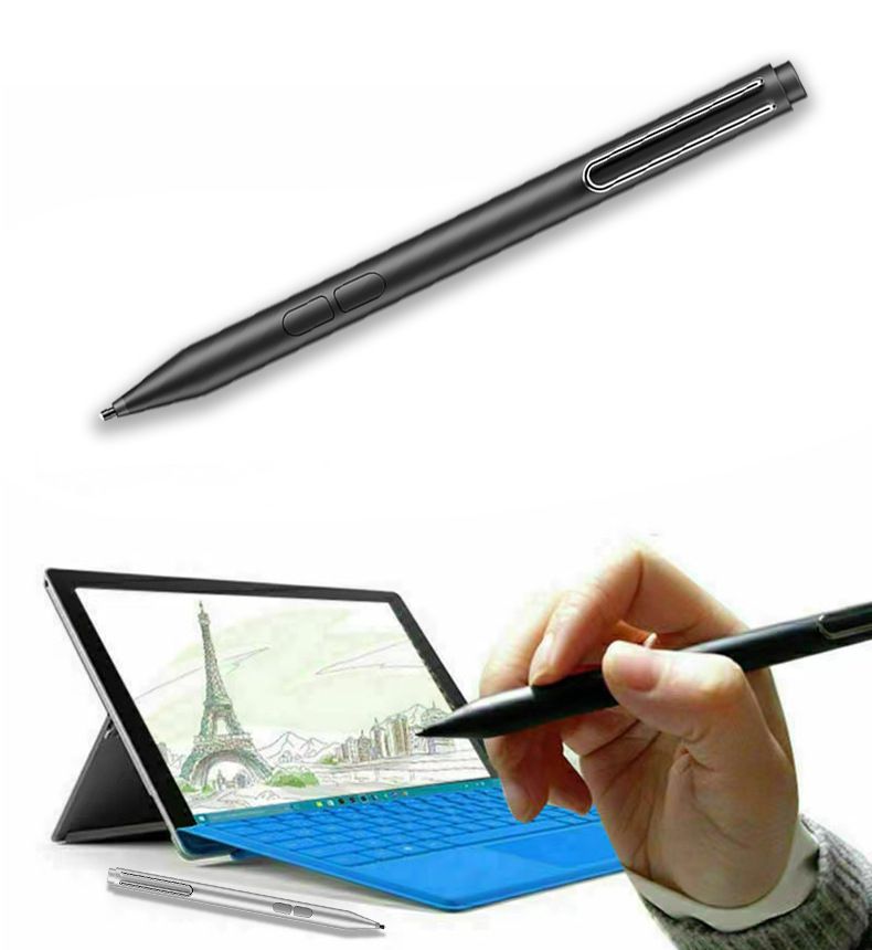 (silver)4096 Stylus Pen For Microsoft Surface Pro 3 4 5 6 7 8 X Touch Screen Pen Tablet Drawing Pencil For ASUS HP Surface Pen Laptop MAA