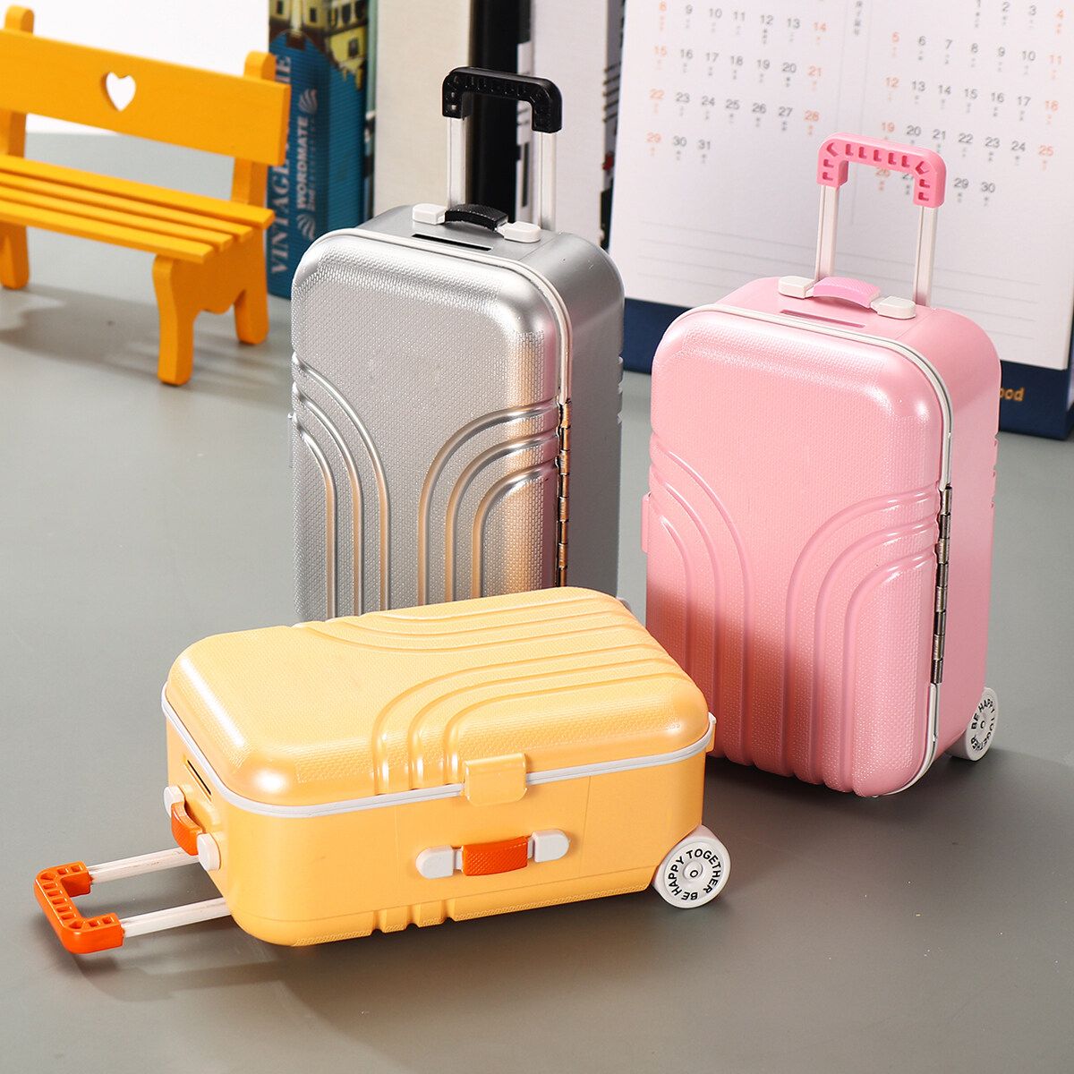 Piggy Saving Cash Coin Money Box Children Toy Kids Gifts New Silver