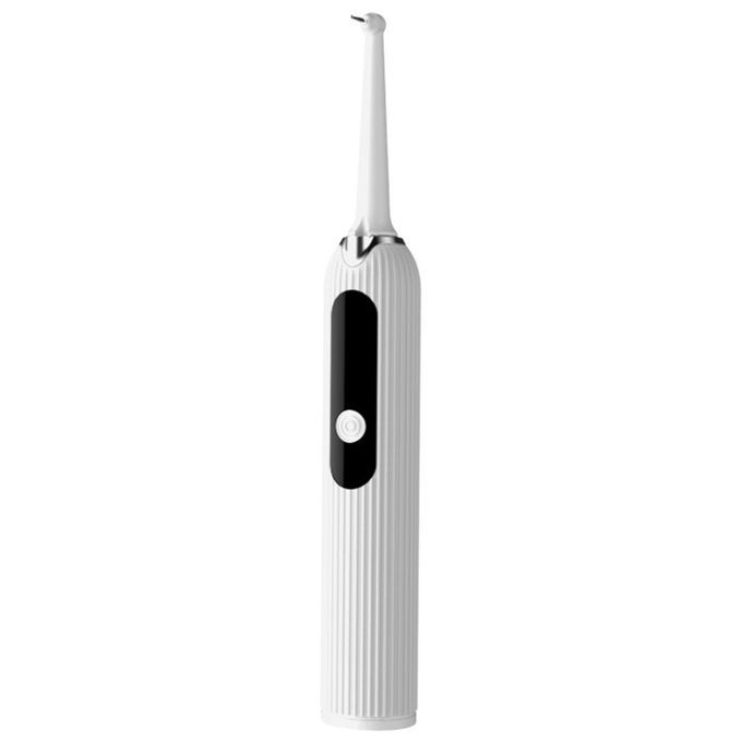 Teeth Handpiece Dental Scaler Kit Dental Calculus Remover USB White