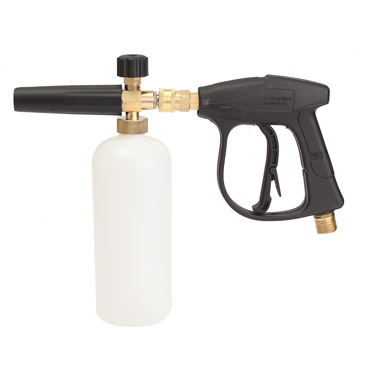 3000 PSI High Washer W/ 1L Snow Fo*m Lance Bottle Car Cleaning