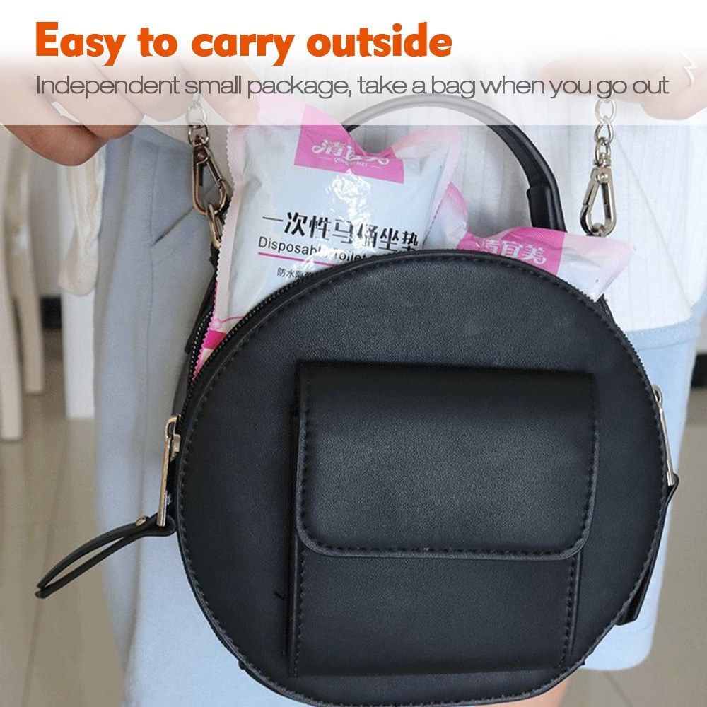 30pcs Disposable Toilet Covers Cushions Seat Cover Non-woven