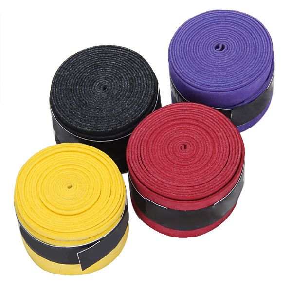 Anti-Slip Badminton/Tennis Racket Handle Squash Racquet Over Grip Wrap