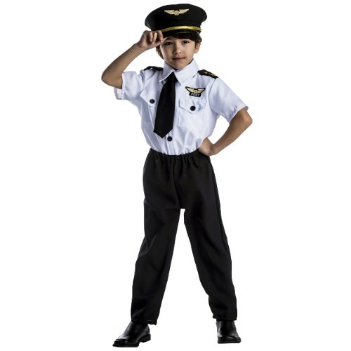 Kid's Pilot Costume Set