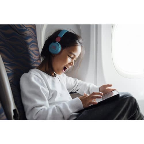 JR310 Bluetooth Wireless Noise Cancelling Headphones With Microphone For Kids - Blue