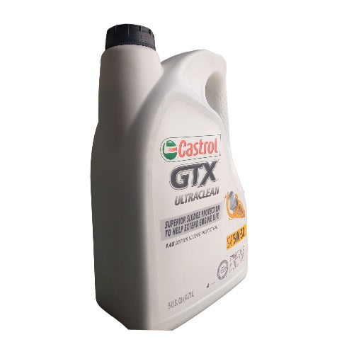 Castrol Gtx  Ultra Clean 5w-30 Synthetic Blend - 5 Us Qts - 4.73l