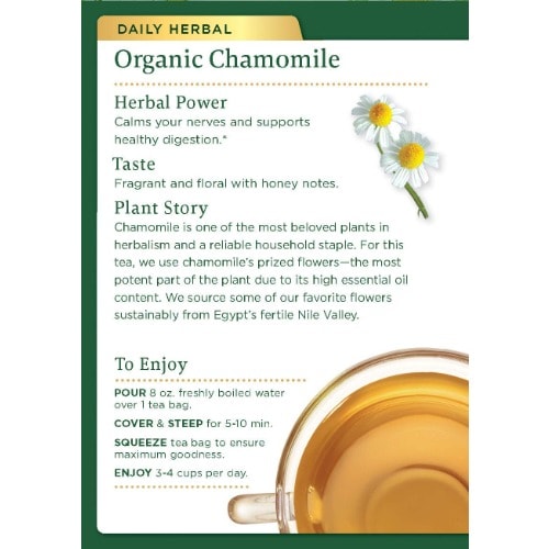 Organic Chamomile Tea - 16 Tea Bags