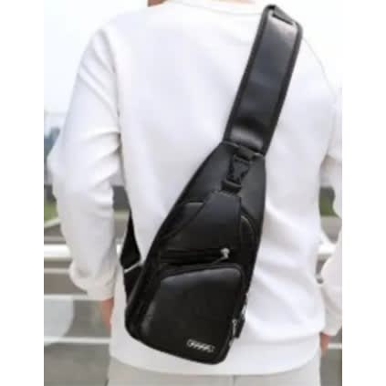 Smart Pu Leather Shoulder Bag/chest Bag